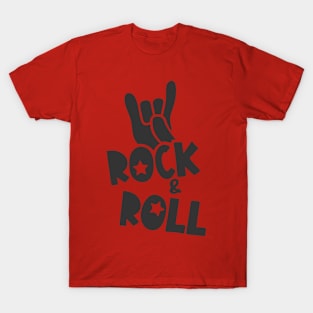 Rock Hand - Rock and Roll T-Shirt